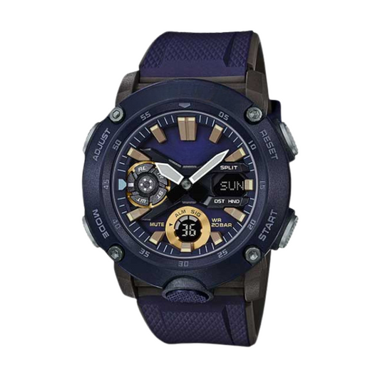 GA-2000 Navy Blue 50mm - Waterproof 10Atm