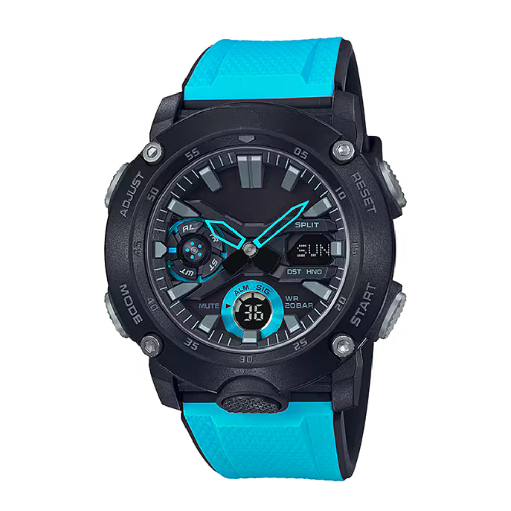 GA-2000 Blue 50mm - Waterproof 10Atm